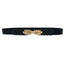 Ceinture élastique feuille mode élastique tout assorti