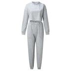 Ensemble 2 pièces décontracté femme, survêtement ample