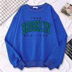 Sweats femme automne kawaii 1898 Brooklyn