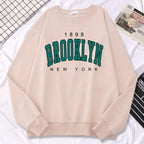 Sweats femme automne kawaii 1898 Brooklyn