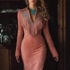 Nouvelle Robe longue Automne-Hiver Pour Femme