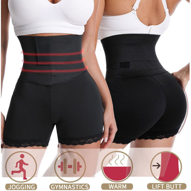 Culotte Gainante Taille Haute Femme Minceur Contrôle du Ventre Sans Couture Main Image