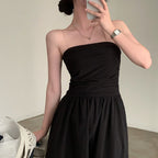 Robe longue amincissante bandeau de vacances pour femme