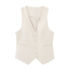 Blazer long croisé pour femme