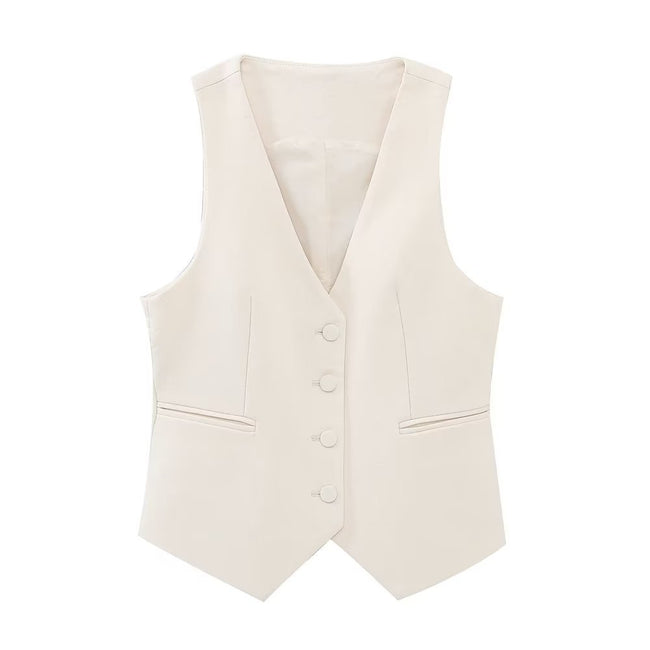Blazer long croisé pour femme Main Image