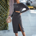 Robe Élégante Simple Femme