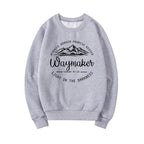 Sweatshirt Christian Crewneck Sweatshirts Versets Bibliques