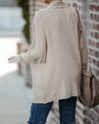 Manteau pull femme chauve-souris cardigan