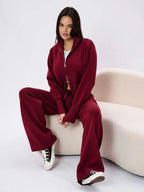 Two-piece Set Casual Cardigan Suit Women