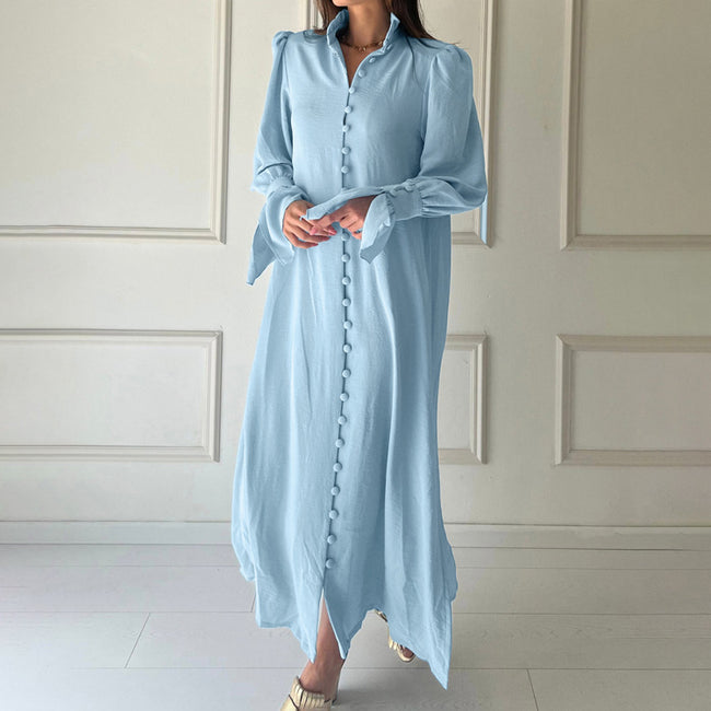Casual Slit Long Dress Women Main Image