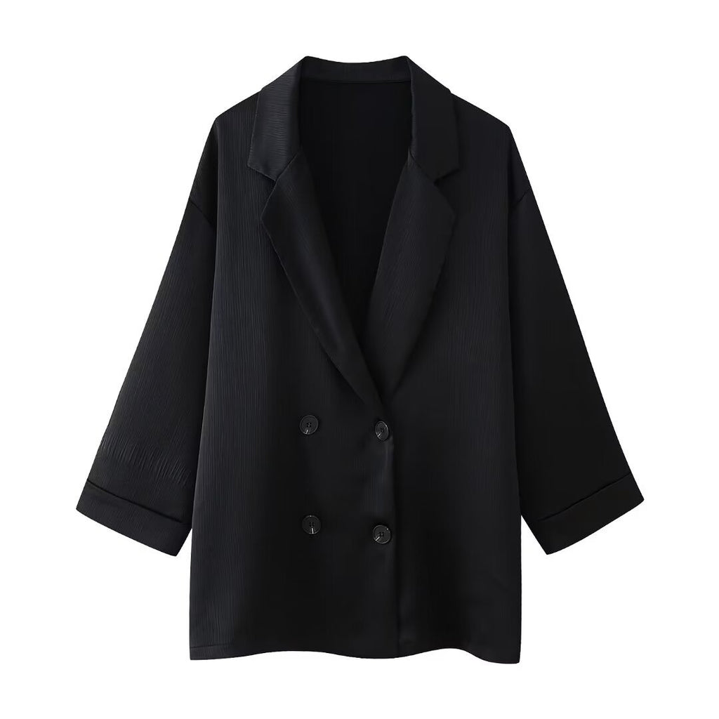 Blazer Femme Élégant Décontracté