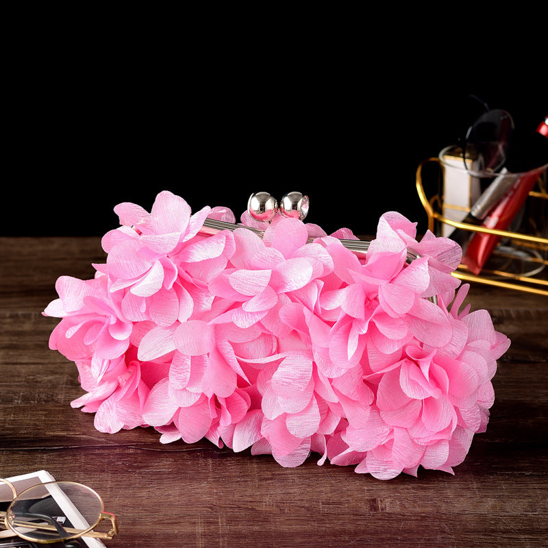 Sac de Soirée de Mariage Flowe Pochette de Soirée Cheongsam Tendance