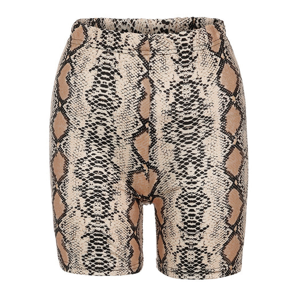 Short de yoga taille haute moulant pour femmes