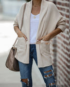 Manteau pull femme chauve-souris cardigan