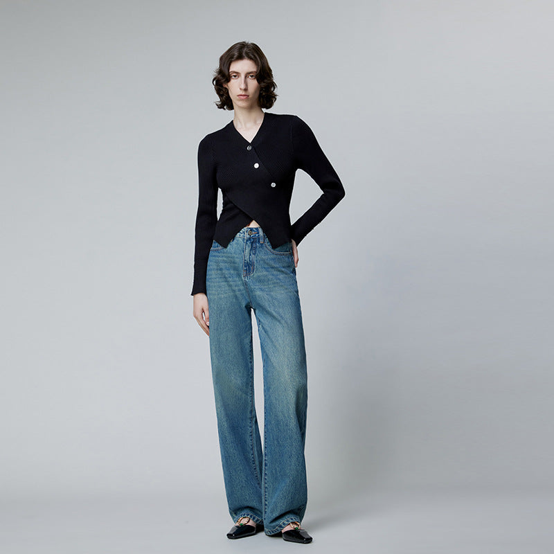 Mode américaine rétro nouveau jean femme