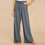 Pantalon ample et décontracté grande taille pour femmes