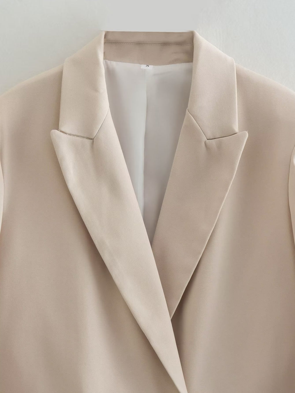 Veste blazer à deux boutons pour femme, style urbain et tempérament