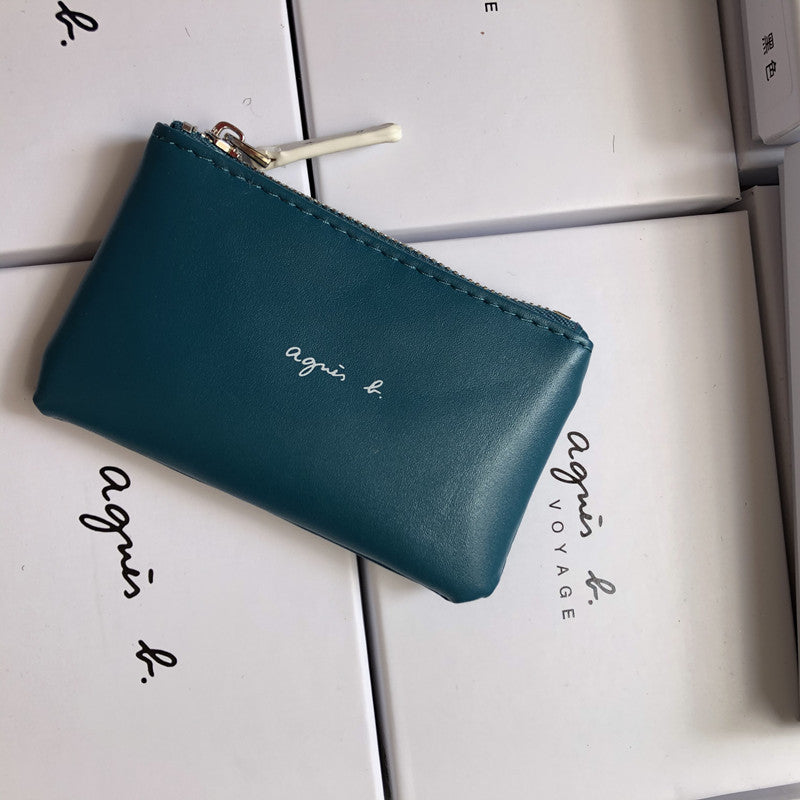 Pochette simple, porte-monnaie horizontal, petite pochette de rangement