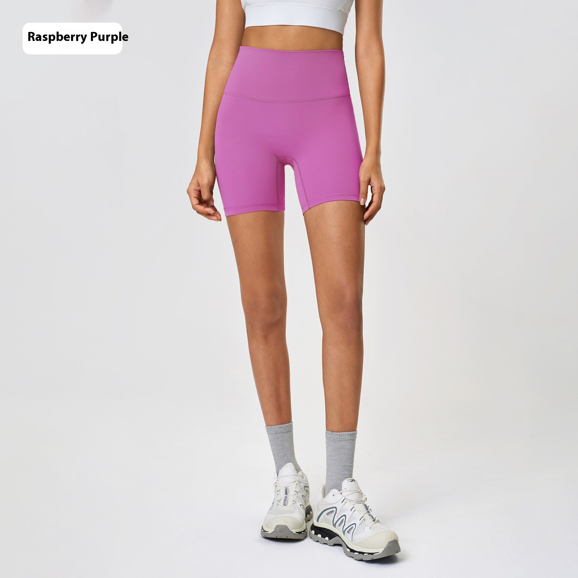 Shorts de yoga Femmes Nues Sans Embarras Collants de Sport D'exercice