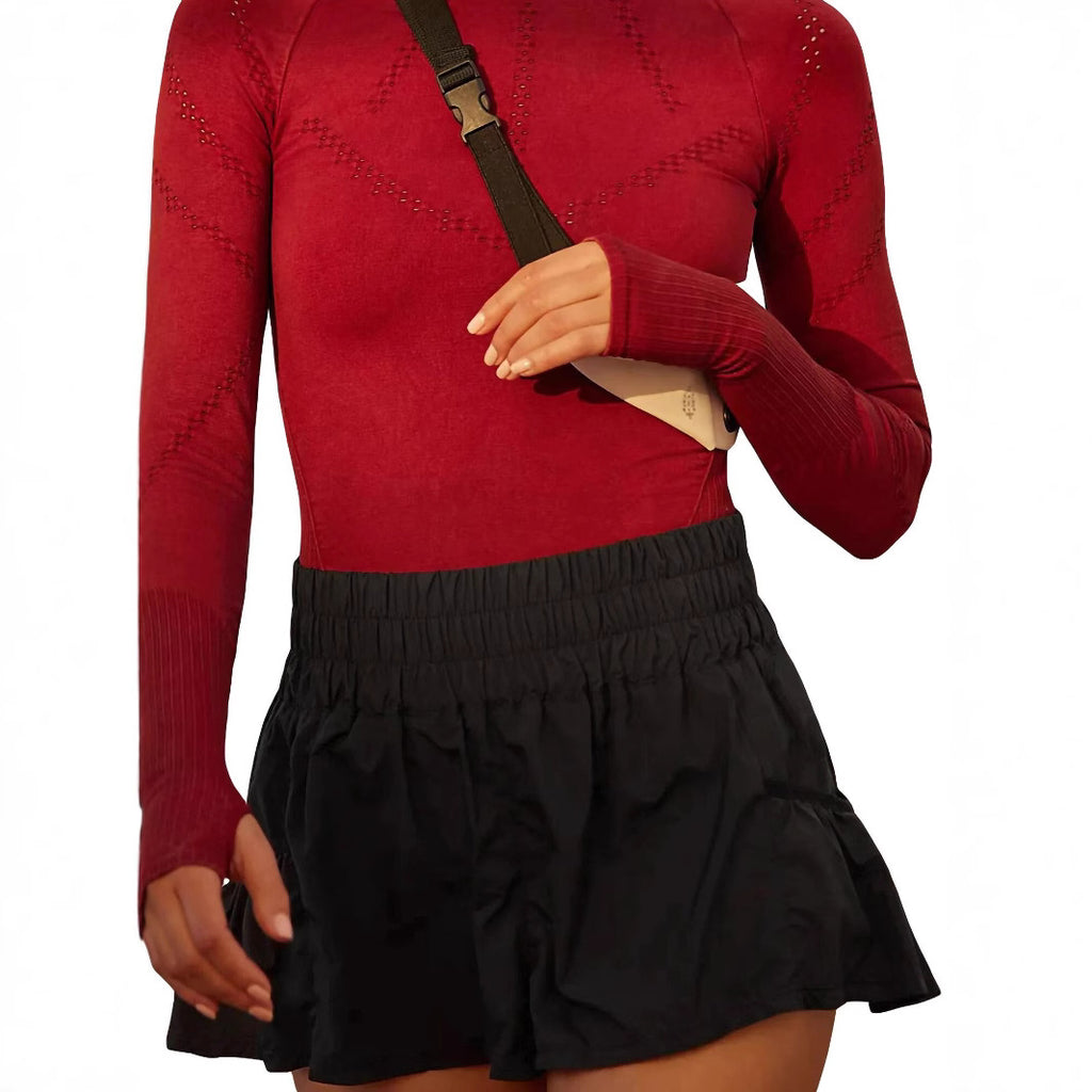 Shorts larges imprimés tendance pour femmes