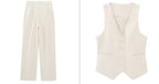 Blazer long croisé pour femme