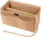 Femmes Ace Organisateur Sac à main Feutre Sac de voyage Insert Doublure Maquillage Trousse d'organisation