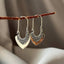Boucles d'oreilles sculptées motif bohème Bijoux pour femmes