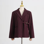 Blazer irrégulier élégant pour femme