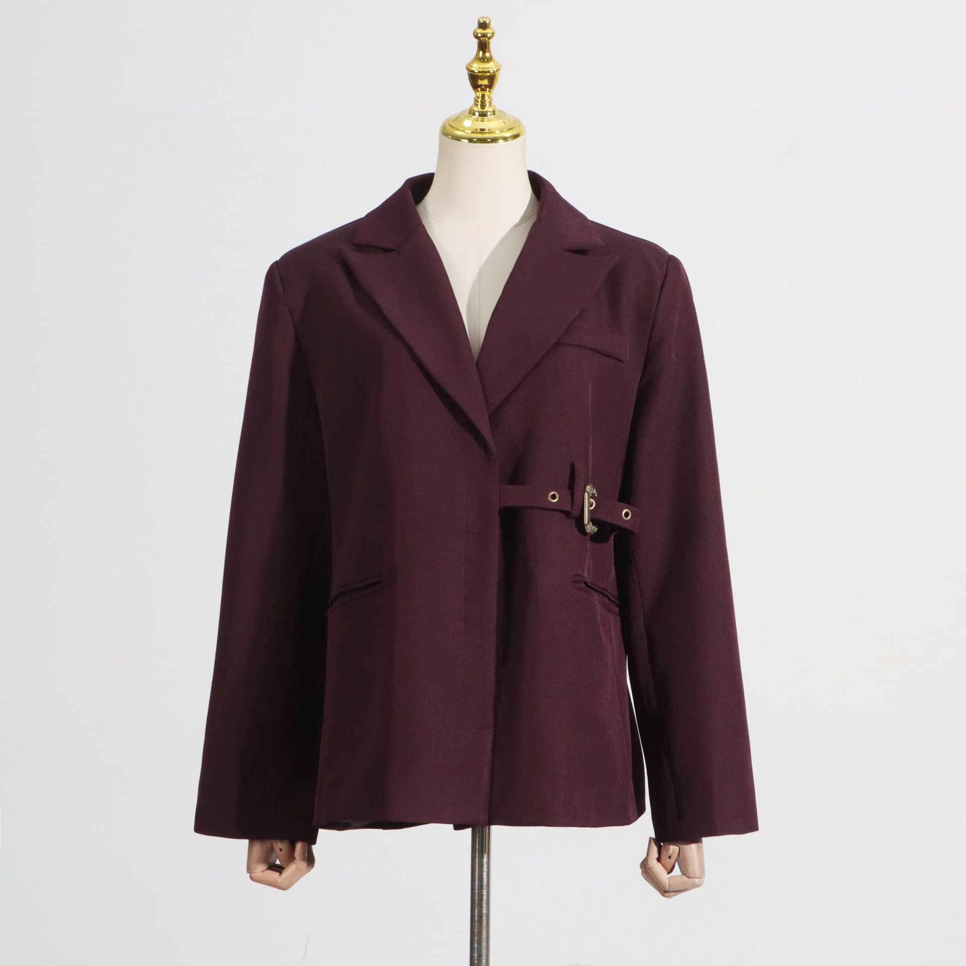 Blazer irrégulier élégant pour femme