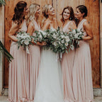 Fashion Bridesmaid Dress Sisters Dress