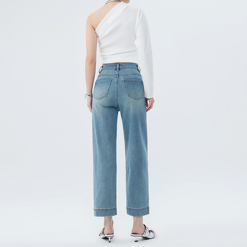 Jeans Printemps Personnalité Mode Femme
