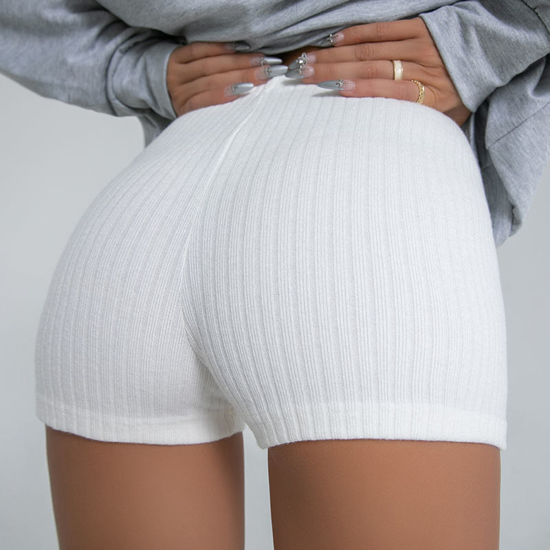 Shorts de fitness pour femmes Taille haute Effet liftant Pantalon de yoga moulant
