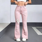 Jeans en jean décontractés et élégants pour femme