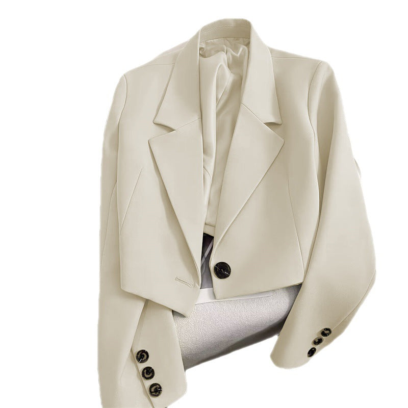 Blazer chic style navette pour femmes petites