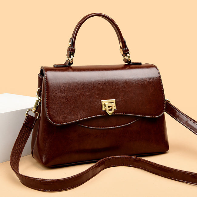 Sac cabas de luxe grande capacité à bandoulière tendance pour femmes Main Image