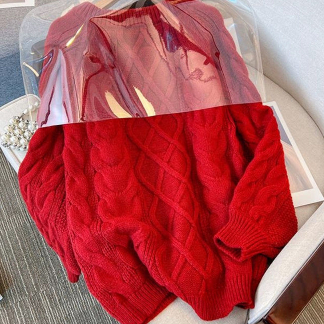 Pull décontracté ample pour femmes, style japonais Main Image