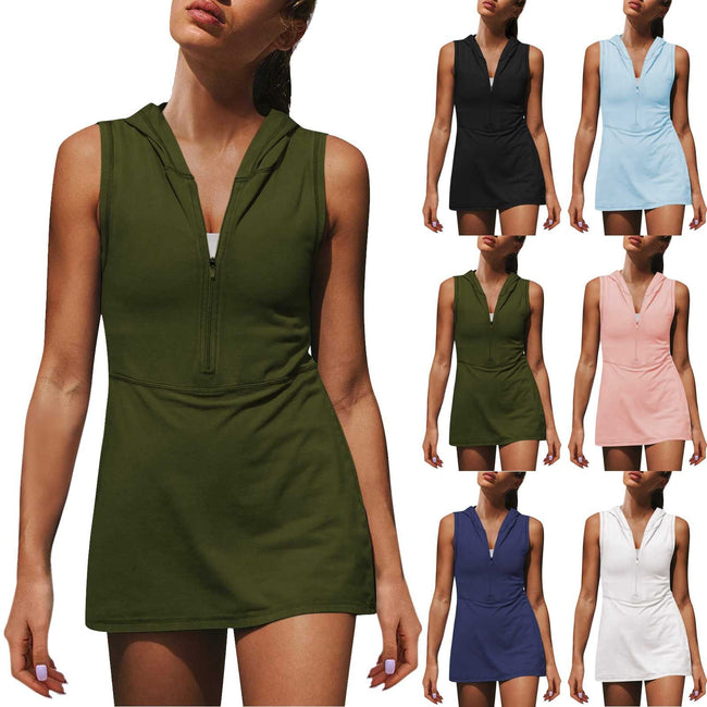 Robe de sport à demi-zip pour femme Hover Image