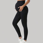 Pantalon de yoga sans couture pour femmes enceintes avec support ventral à porter à l'extérieur
