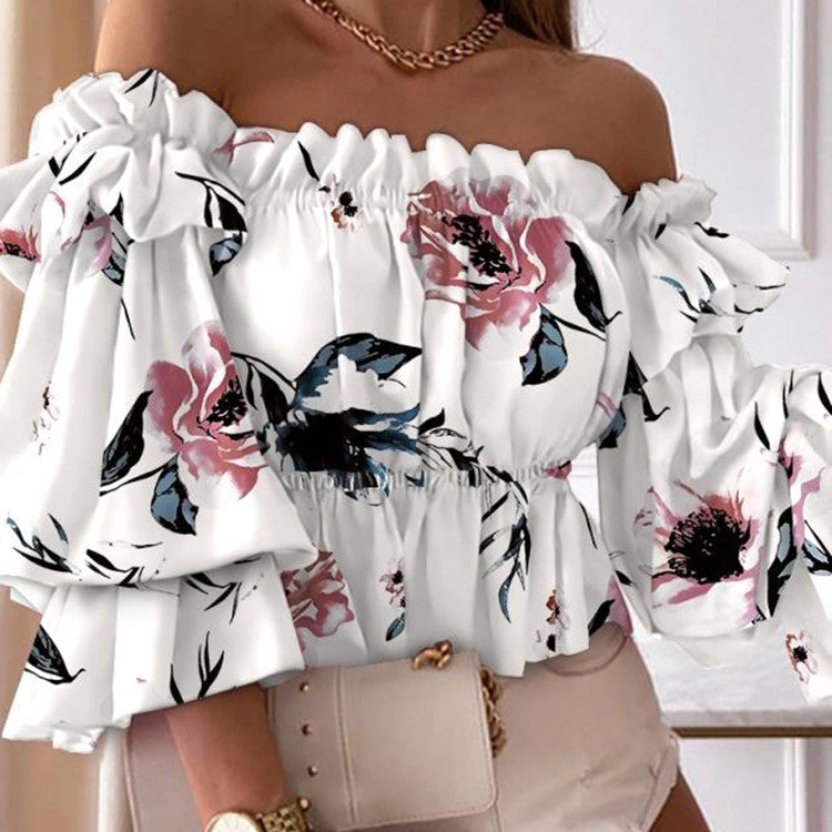 Chemises Femmes Blouse Manches Longues Sexy