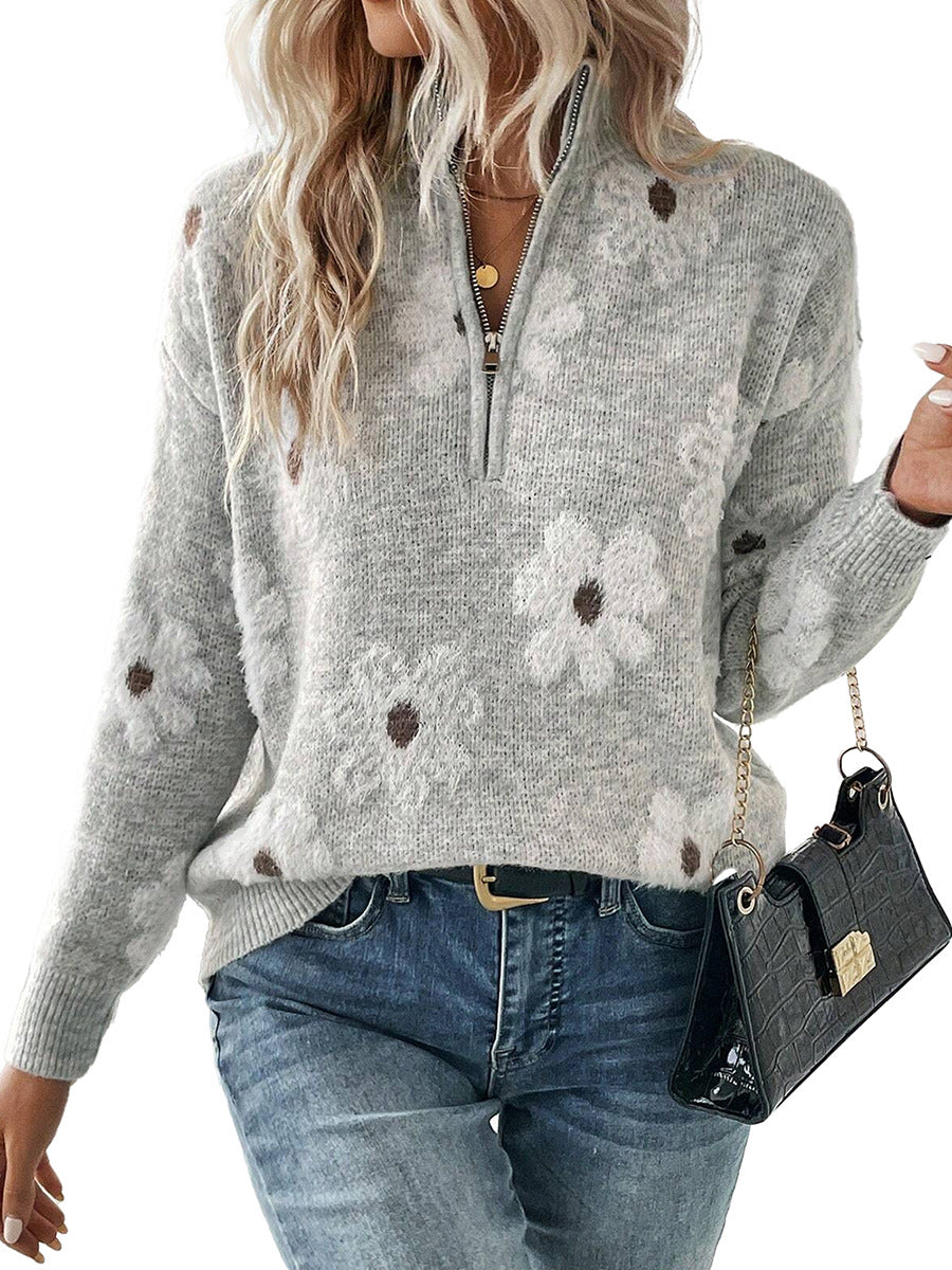 Nouveau pull femme tendance à épaules dénudées