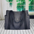 Sac fourre-tout en toile grande capacité