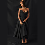 Nouvelle robe bustier tendance pour femmes