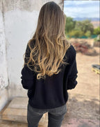 Nouveau pull uni décontracté pour femmes