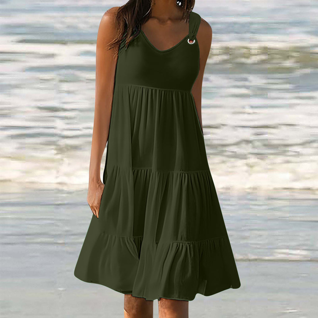 Robe Femme Couture Chic Décontracté