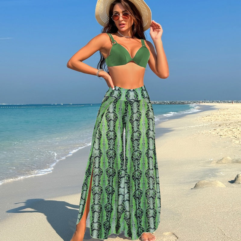 Maillot de bain bikini trois pièces pour femme