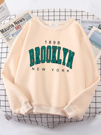 Sweats femme automne kawaii 1898 Brooklyn