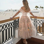 Nouvelle robe de mariée européenne et américaine en dentelle élégante et tempérament
