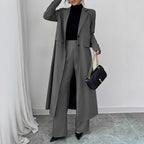 Ensemble deux pièces pantalon élégant et gracieux