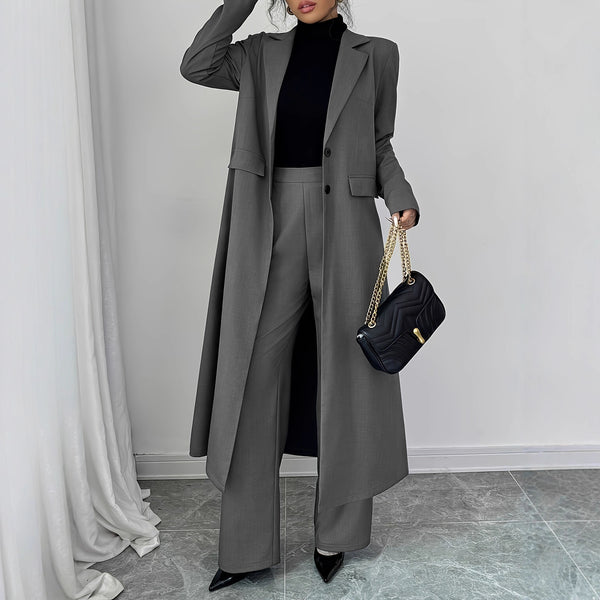 Ensemble deux pièces pantalon élégant et gracieux