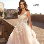 Robe de mariée en dentelle pour femmes européennes et américaines